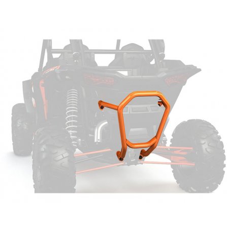 Polaris Rear Bull Bumper - Spectra Orange Item # 2881472-446